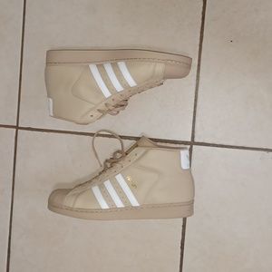 Adidas Pro Model Tan Sneakers